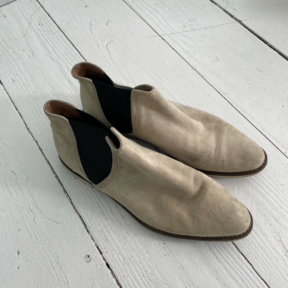 J. Crew Suede Chelsea booties - Picture 1 of 5
